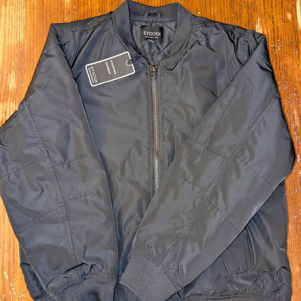 NWT Stoosh by 26 International Women’s Full Zip Bomber Jacket Size L